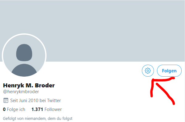 User auf Twitter blockieren
