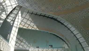 DITIB-Zentralmoschee in Köln Ehrenfeld - Innenbereich
