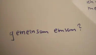 gemeinsam einsam?