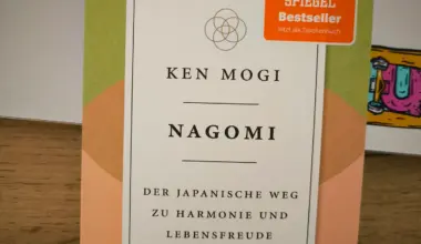 Cover des Buchs “nagomi” von Ken Mogi