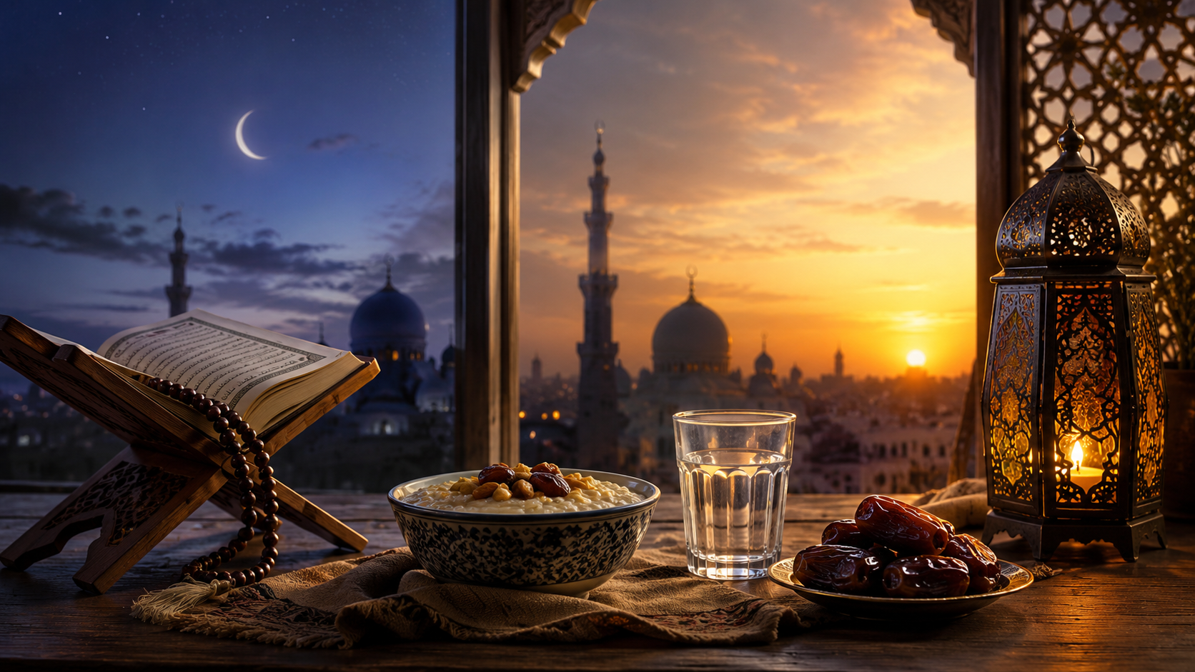 Fasten im Ramadan - Niyya, Sahur und Iftar