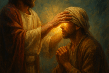 Symbolfoto: Jesus (as) heilt einen blinden