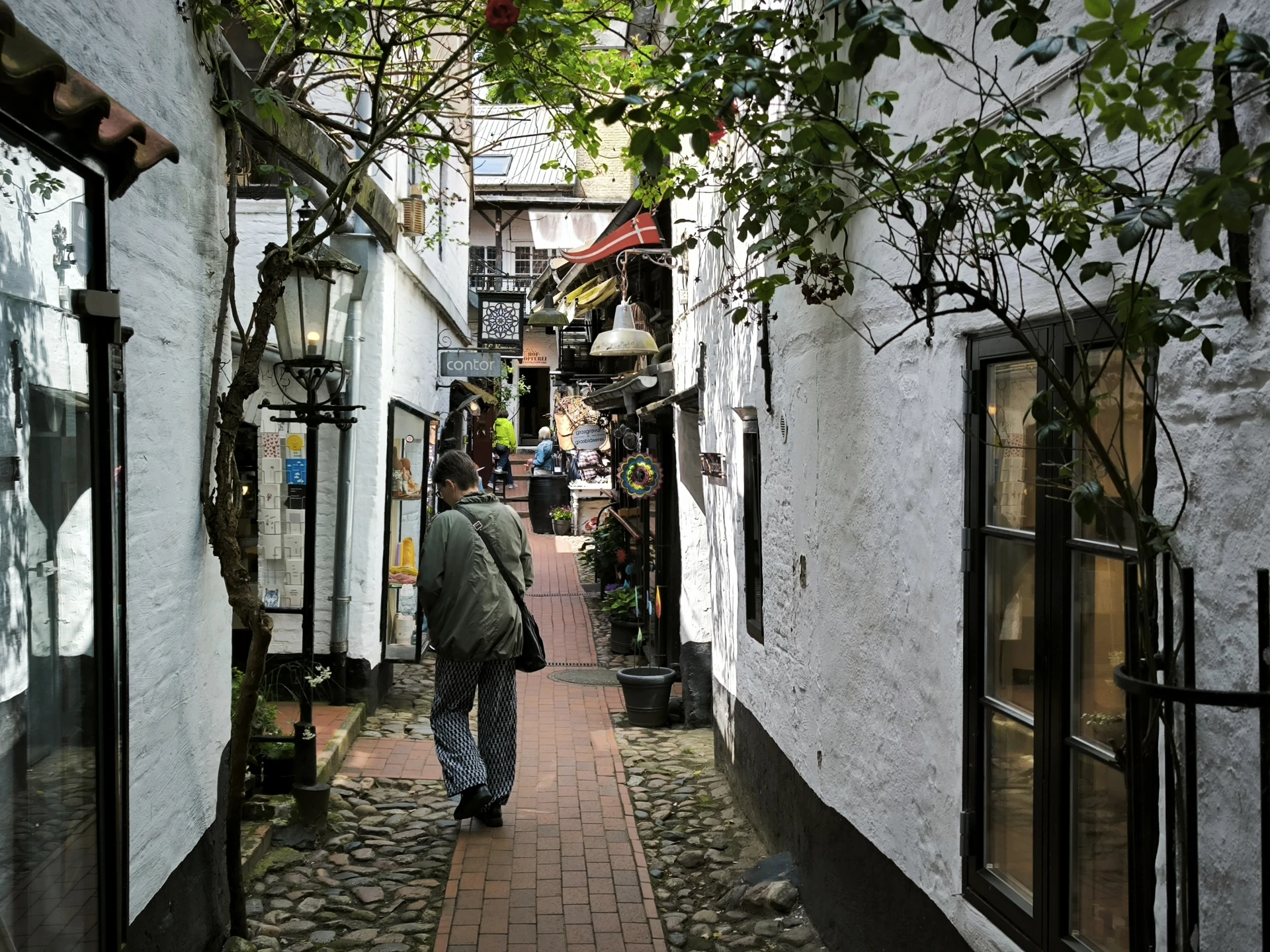 Historische Hinterhöfe in der Roten Straße