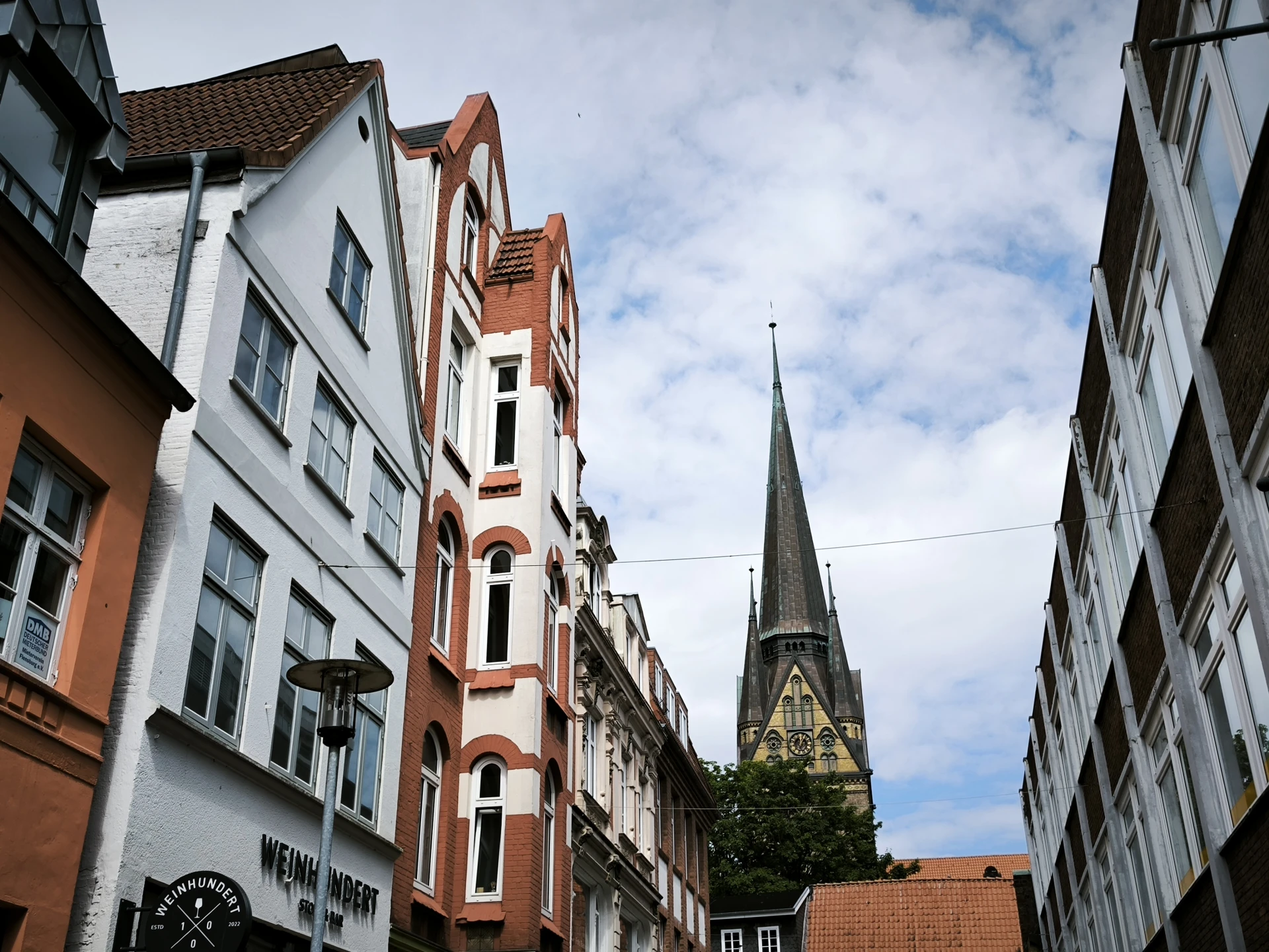 Historische Hinterhöfe in der Roten Straße