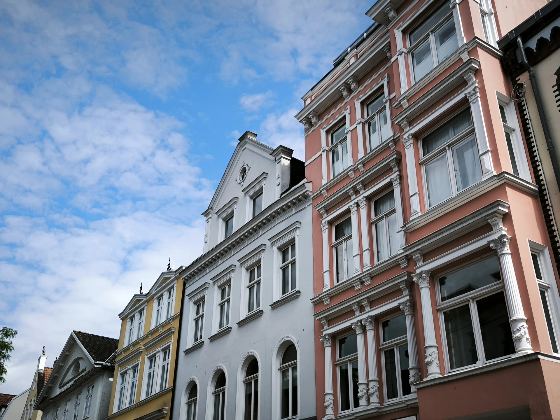 Historische Hinterhöfe in der Roten Straße