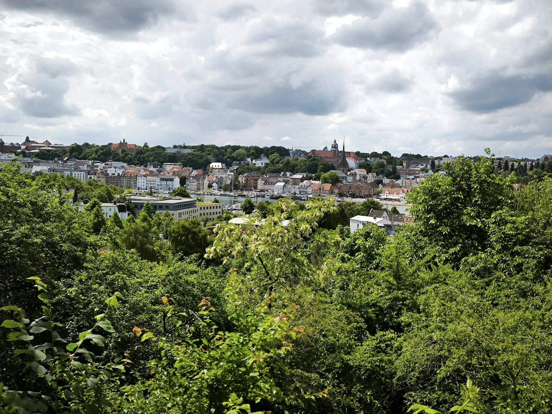 Aussichtsplattform im Volkspark Flensburg