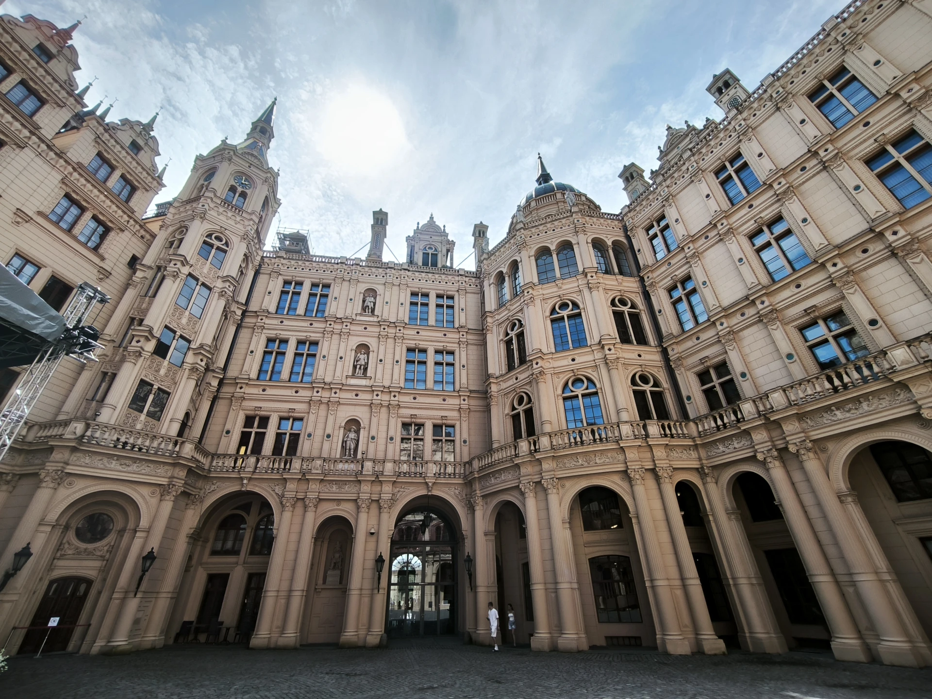 Innenhof Schloss Schwerin