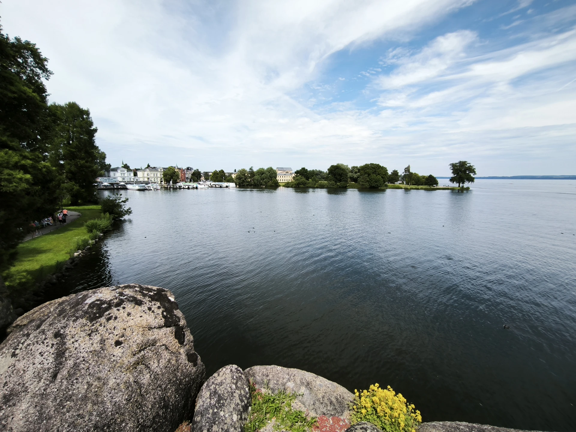 Aussicht vom Schlosspark Schwerin
