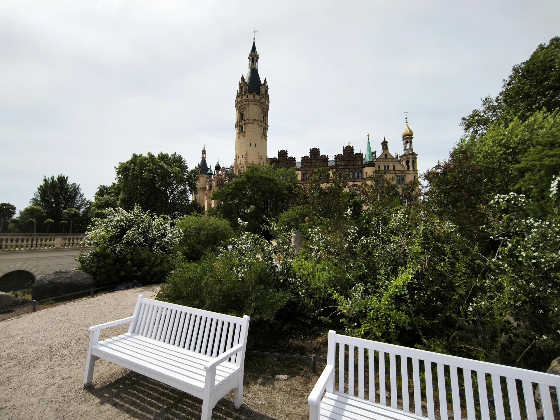 Aussicht vom Schlosspark Schwerin
